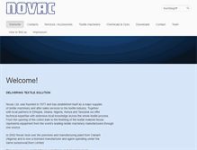 Tablet Screenshot of novac.ch