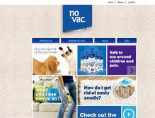 Tablet Screenshot of novac.com.au