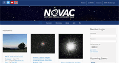Desktop Screenshot of novac.com